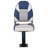 Vidaxx Ensemble de chaises bateau 4 pièces avec dossier haut, pliable
