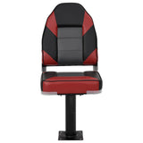 Vidaxx Ensemble de chaises bateau 2 pièces avec dossier haut, pliable