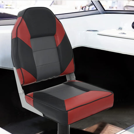 Vidaxx Ensemble de chaises bateau 2 pièces avec dossier haut, pliable