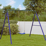 Balançoire VidaXL pour enfants, corde réglable 1 personne, bleu