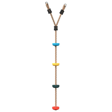 Balançoire d'escalade Vidaxl avec 4 disques, multicolore
