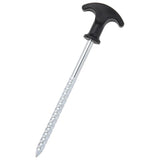 Piquets de tente Vidaxl 24 pcs ø7 mm 17 cm acier galvanisé