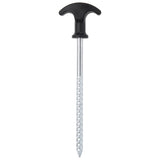 Piquets de tente Vidaxl 24 pcs ø7 mm 17 cm acier galvanisé