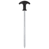 Piquets de tente Vidaxl 12 pcs ø7 mm 20 cm acier galvanisé
