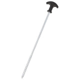 Piquets de tente Vidaxl 12 pcs ø7 mm 30 cm acier galvanisé