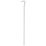Piquets de tente Vidaxl 25 pcs ø4 mm 30 cm acier galvanisé