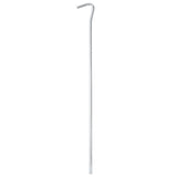 Piquets de tente Vidaxl 25 pcs ø7 mm 30 cm acier galvanisé