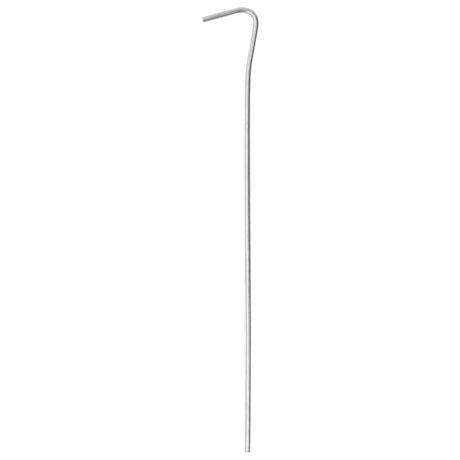 Piquets de tente Vidaxl 50 pcs ø3 mm 23 cm acier galvanisé