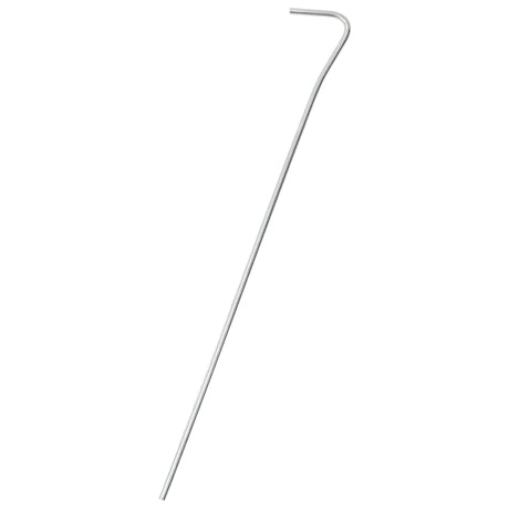 Piquets de tente Vidaxl 25 pcs ø3 mm 23 cm acier galvanisé