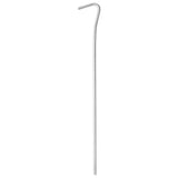 Piquets de tente Vidaxl 25 pcs ø4 mm 23 cm acier galvanisé