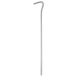 Piquets de tente Vidaxl 50 pcs ø5 mm 23 cm acier galvanisé