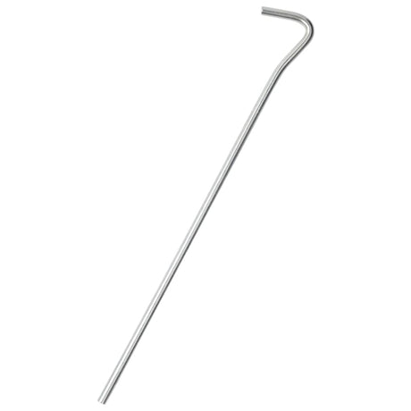 Piquets de tente Vidaxl 25 pcs ø5 mm 23 cm acier galvanisé