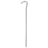 Piquets de tente Vidaxl 25 pcs ø7 mm 23 cm acier galvanisé
