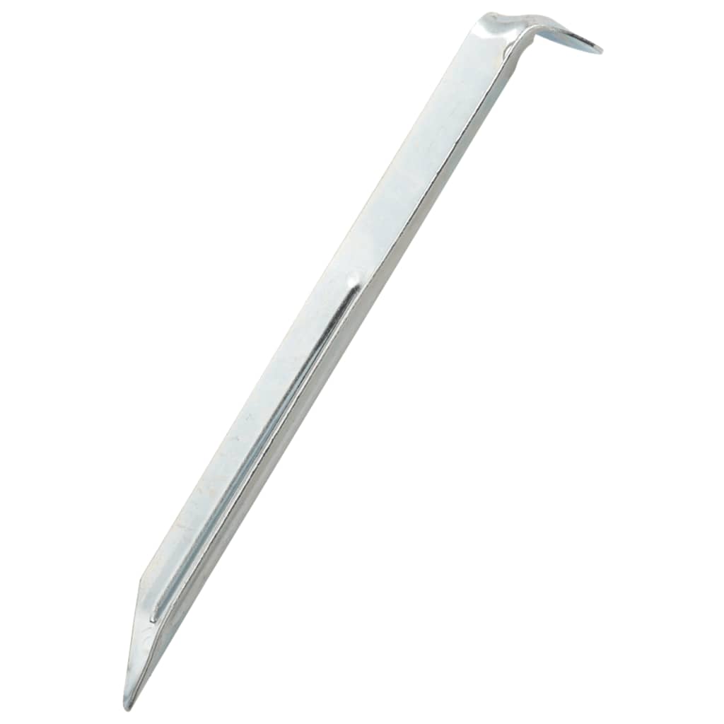 Piquets de tente Vidaxl 24 pcs ø20 mm 17 cm acier galvanisé