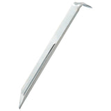 Piquets de tente Vidaxl 24 pcs ø20 mm 17 cm acier galvanisé