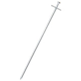 Piquets de tente Vidaxl 24 pcs ø6 mm 29,5 cm acier galvanisé