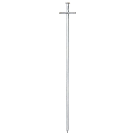 Piquets de tente Vidaxl 24 pcs ø6 mm 29,5 cm acier galvanisé