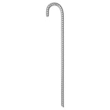 Piquets de tente Vidaxl 12 pcs ø12 mm 41,5 cm acier galvanisé