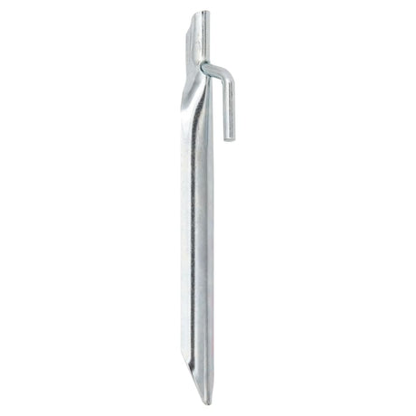Vidaxl piquets de tente 24 pcs en forme de V ø20 mm 17 cm acier galvanisé