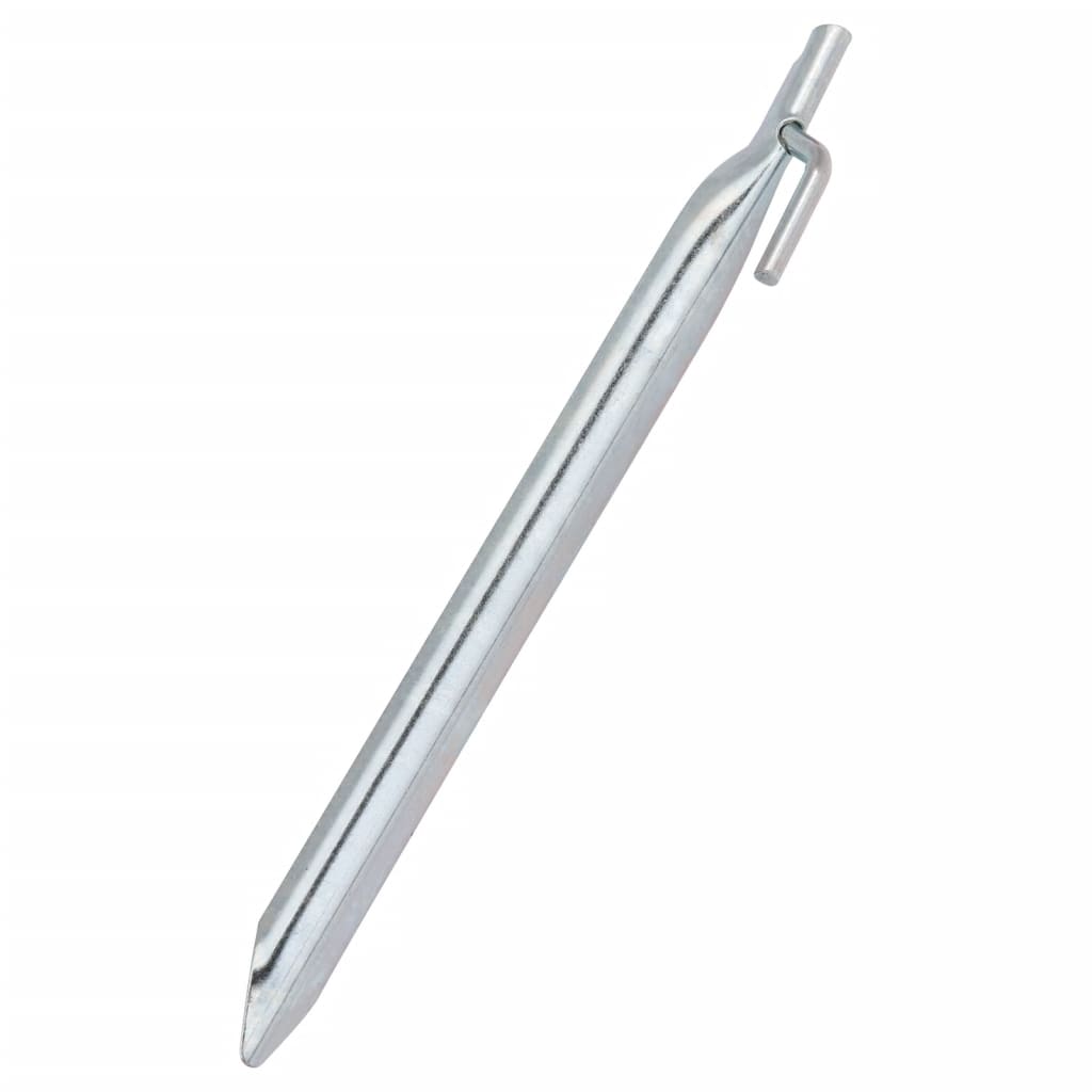 Vidaxl piquets de tente 24 pcs en forme de V ø20 mm 24 cm acier galvanisé