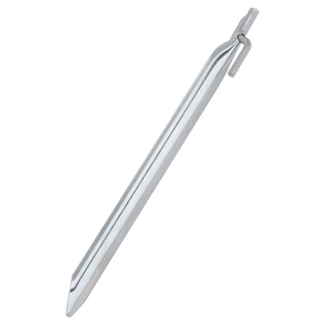 Vidaxl piquets de tente 24 pcs en forme de V ø20 mm 25 cm acier galvanisé