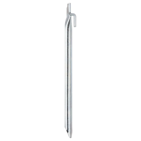 Vidaxl piquets de tente 24 pcs en forme de V ø20 mm 29,5 cm acier galvanisé