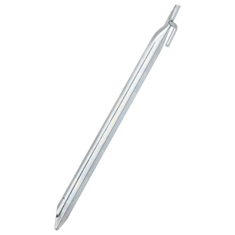 Vidaxl piquets de tente 24 pcs en forme de V ø20 mm 29,5 cm acier galvanisé