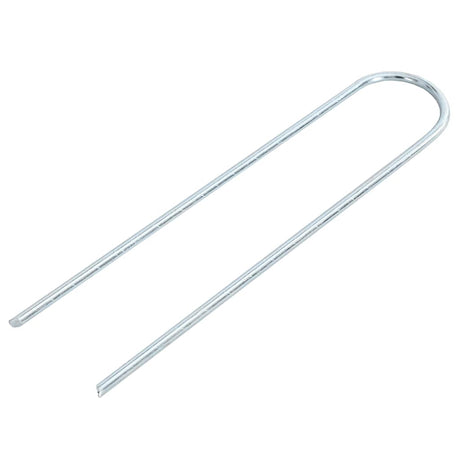 Vidaxx piquets de sol 25 pcs en forme de U 20x3,5 cm en acier galvanisé