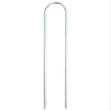 Vidaxx piquets de sol 50 pcs en forme de U 20x3,5 cm acier galvanisé
