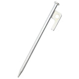Piquets de tente Vidaxl 24 pcs 9 mm 20 cm en acier galvanisé