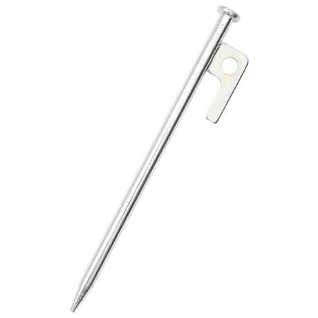 Piquets de tente Vidaxl 24 pcs 9 mm 20 cm en acier galvanisé