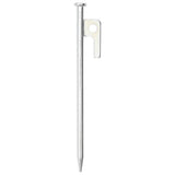 Piquets de tente Vidaxl 24 pcs 9 mm 20 cm en acier galvanisé