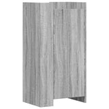 Vidaxx meuble à chaussures 52x37,5x100 cm bois d'ingénierie chêne sonoma gris
