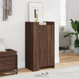 Vidaxx armoire à chaussures 52x37,5x100 cm bois fini, chêne brun