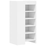 Vidaxx meuble à chaussures 52x37,5x100 cm bois d'ingénierie blanc