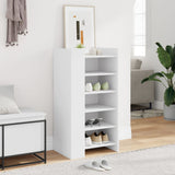 Vidaxx meuble à chaussures 52x37,5x100 cm bois d'ingénierie blanc