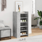 VidaXL shoe cabinet 52x37.5x100 cm edited wood concrete price