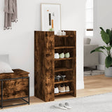 Vidaxx armoire à chaussures 52x37,5x100 cm bois traité, chêne fumé