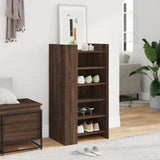 Vidaxx armoire à chaussures 52x37,5x100 cm bois fini, chêne brun