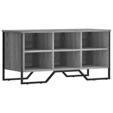 VidaXL shoe cabinet 90x38x45.5 cm Properted Wood Gray Sonoma Oak color