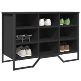 Vidaxx armoire à chaussures 90x38x61,5 cm bois traité noir