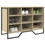Vidaxx meuble à chaussures 90x38x61,5 cm en dérivé du bois couleur chêne sonoma