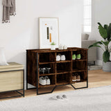 Vidaxx armoire à chaussures 90x38x61,5 cm bois traité, chêne fumé