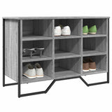 Vidaxx meuble à chaussures 90x38x61,5 cm bois d'ingénierie couleur chêne sonoma gris