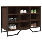 Vidaxx armoire à chaussures 90x38x61,5 cm bois fini, chêne brun