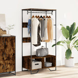Armoire Vidaxx 90x50x180 cm bois d'ingénierie, chêne fumé