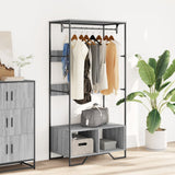 Vidaxx armoire 90x50x180 cm dérivé du bois gris chêne sonoma