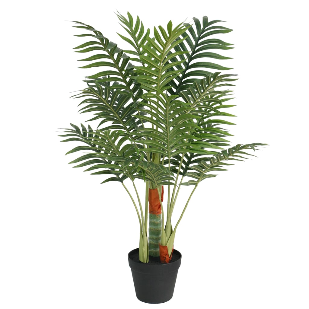 Vidaxl palmier artificiel à 3 troncs 85 cm polypropylène vert