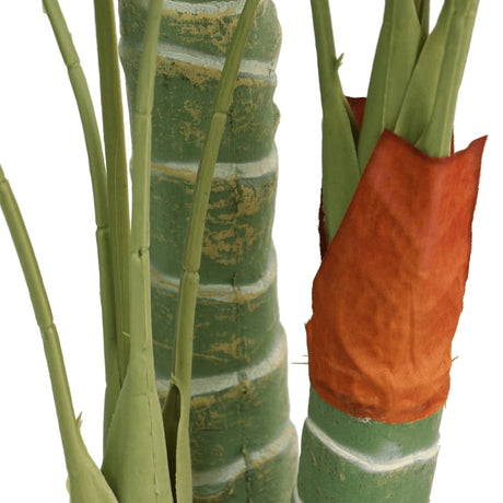 Vidaxl palmier artificiel à 3 troncs 120 cm polypropylène vert