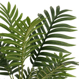 Vidaxl palmier artificiel à 3 troncs 120 cm polypropylène vert